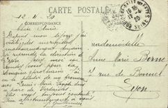 CPA Versailles Grand Trianon Chambre a Coucher de Louis Philippe 