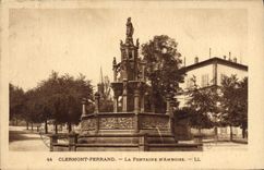 CPA Clermont Ferrand la Fontaine d'Amboise 