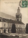 CPA Cloitre de l'Abbaye d'Hautvillers propriete de la Maison Moet et Chandon 