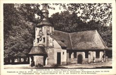 CPA Honfleur Notre Dame de Grace Construite au debut du XVII siecle sur un terrain donne par Mme de 