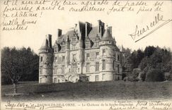 CPA Bagnoles de l'Orne le chateau de la Roche Bagnoles 