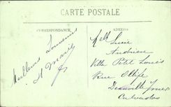 CPA Nort Eglise Saint Etienne et rue Gambetta 