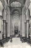 CPA Rouen Interieur de la Cathedrale Orgues
