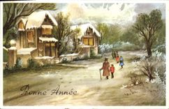 CPA Bonne Annee 