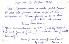 CPA Heureux Anniversaire Fleurs
