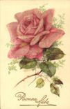 CPA Bonne Fete Fleurs
