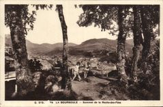 CPA La Bourboule Sommet de la Roche des Fees 