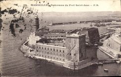 CPA Marseille Panorama du Fort Saint Jean 