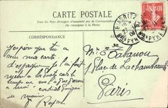 CPA Biarritz Artistique Etude de Vague a la Cote des Basques 