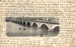 CPA Bordeaux le Pont de Pierre 