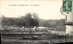 CPA Chateau de Rambouillet les Parterres 