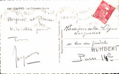 CPA Cannes la Croisette Fleurie 