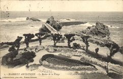 CPA Biarritz Artistique le Rocher de la Vierge 