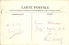 CPA Foret de Fontainebleau la Roche qui trembie Mont Cauret 