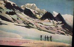 CPA Le Mont Blanc vu du Col de la Seigne 