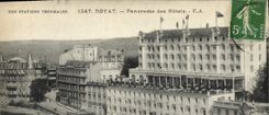 CPA Nos Stations Thernales Royan Panorama des Hotels 