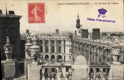 CPA Saint Germain en Laye les Terrasses du Chateau 