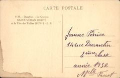 CPA Dauphine le Queyras Saint Veran et la Tete des Toillies