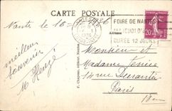 CPA Nantes Jardin du Musee Dobree le Palais des Iriandals 