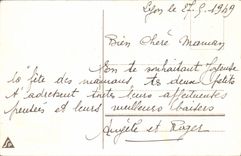 CPA Bonne Fete Maman Fleurs