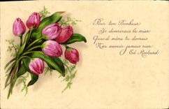 CPA Pour ton Bonheur je donnerais le Mier quard meme tu devrais iler savoir jamais rien Ed Rostand F