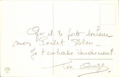 CPA Muguet Porte Bonheur 