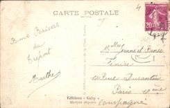 CPA Le Treport S Inf la Falaise 