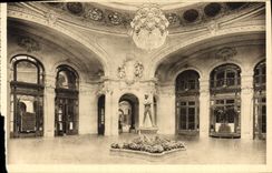 CPA Vichy Allier le Grand Casino le Hall de l'Arlequin 