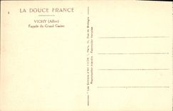 CPA Vichy Allier Facade du Grand Casino 