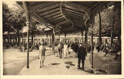 CPA Vichy Allier les Allees Couvertes et les Pergolas 