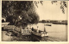 CPA Vichy Allier les Bords de l'Allier 