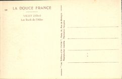 CPA Vichy Allier les Bords de l'Allier 