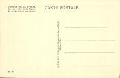 CPA Cascade des Danses Gorges de la Diosaz
