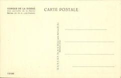 CPA Pont Achille Cazin Gorges de la Diosaz