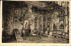 CPA Fontainebleau S et M le Palais Salle du Conseil 