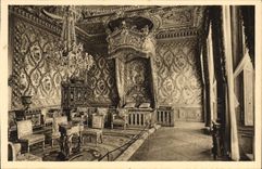 CPA Fontainebleau S et M le Palais Chambre des Reines et des Imperatrices 