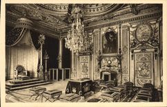 CPA Fontainebleau S et M le Palais Salle du Trone 