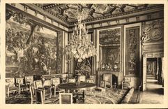 CPA Fontainebleau S et M le Palais Salon du Pape 