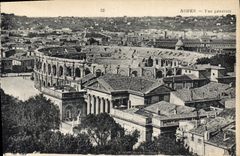 CPA Nimes vue generale 