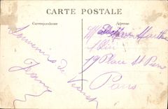 CPA Le Vesinet le Lac la Passerelle 