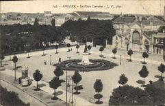 CPA Angers la Place Lorraine 