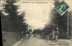 CPA Commercy Entree du Quartier d'Infanterie Militaria