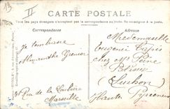 CPA Bonne Annee Marseille N D de la Garde 