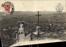 CPA Marseille N D de la Garde a l'Est la Ville Neuve 