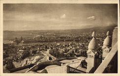 CPA Marseille le Vieux Port vu de Notre Dame de la Garde 