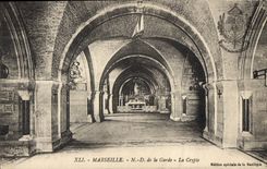 CPA Marseille N D de la Garde la Crypte 
