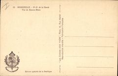 CPA Marseille N D de la Garde Vue du Raucas Blanc 