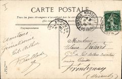 CPA Marseille L'Anscenseur de Notre Dame de la Garde 