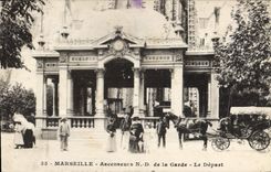 CPA Marseille Ascenseurs N D de la Garde le Depart 