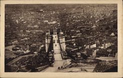 CPA Marseille Panorama de la Ville vu du Notre Dame de la Garde 